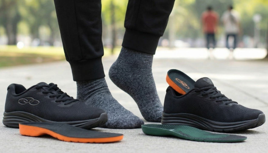 Mulher respirando tranquila